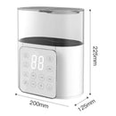 Chauffe biberon multifonction avec système de stérilisation et contrôle précis de la température