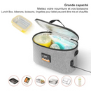 Chauffe biberon portable multifonction pour voiture gris