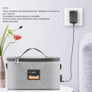 Chauffe biberon portable multifonction pour voiture gris