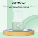 Chauffe biberon nomade rechargeable compatible lait maternel blanc