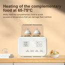 Chauffe biberon multifonction double bouteille pour usage domestique