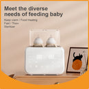 Chauffe biberon multifonction double chauffe lait automatique avec décongélation