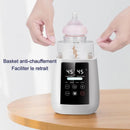 Chauffe biberon multifonction pour lait maternel individuel avec stérilisation et contrôle de la température