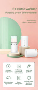 Chauffe biberon nomade rechargeable USB blanc